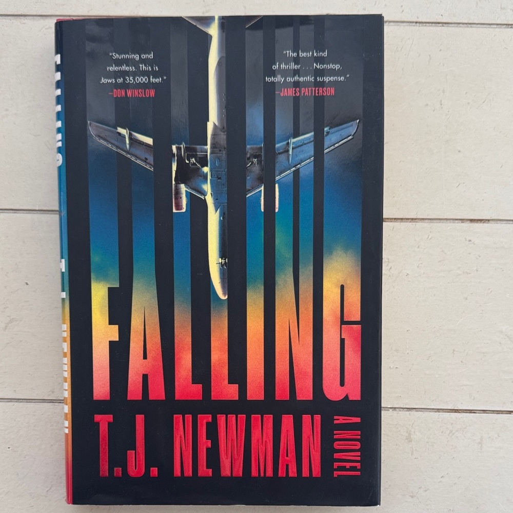 Falling by T.J. Newman - Bold Gradient Cover